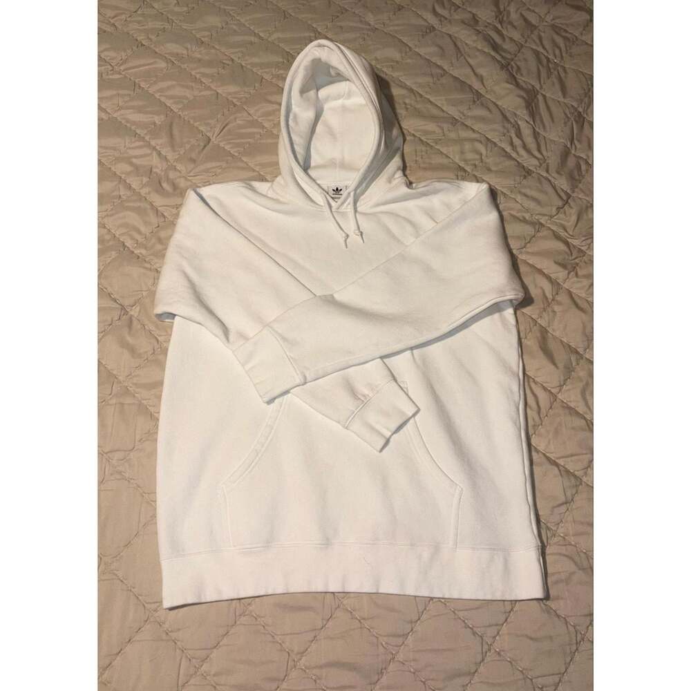 Adidas Originals Men's White and Black Hoodie